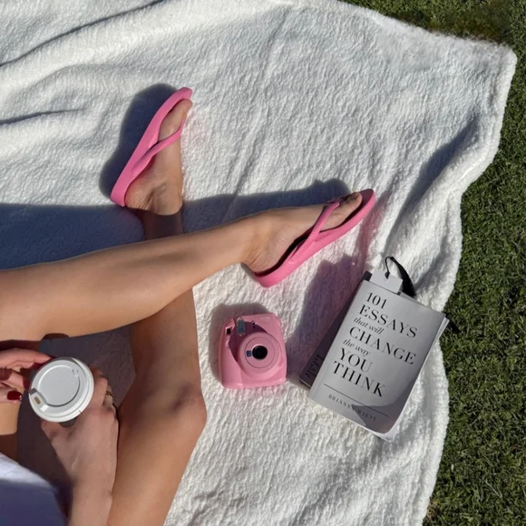 Archies Arch Support Thong Flip Flops Sandal Hot Pink US Men 9 Women 10 New - Picture 2 of 12